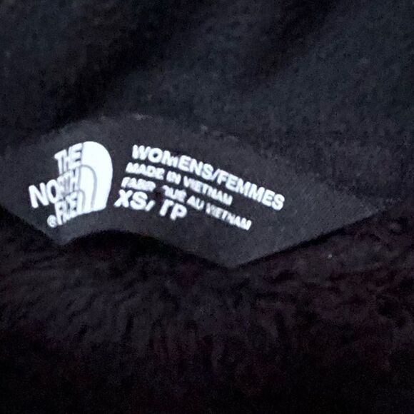 The North Face black/teal trim hooded warm lined jacket.detachable lining, XS - Picture 12 of 15